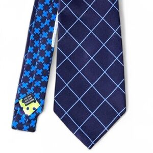 Vtg GENE MEYER 100% Silk Geometric Mix Exclusive Edition Neck Tie